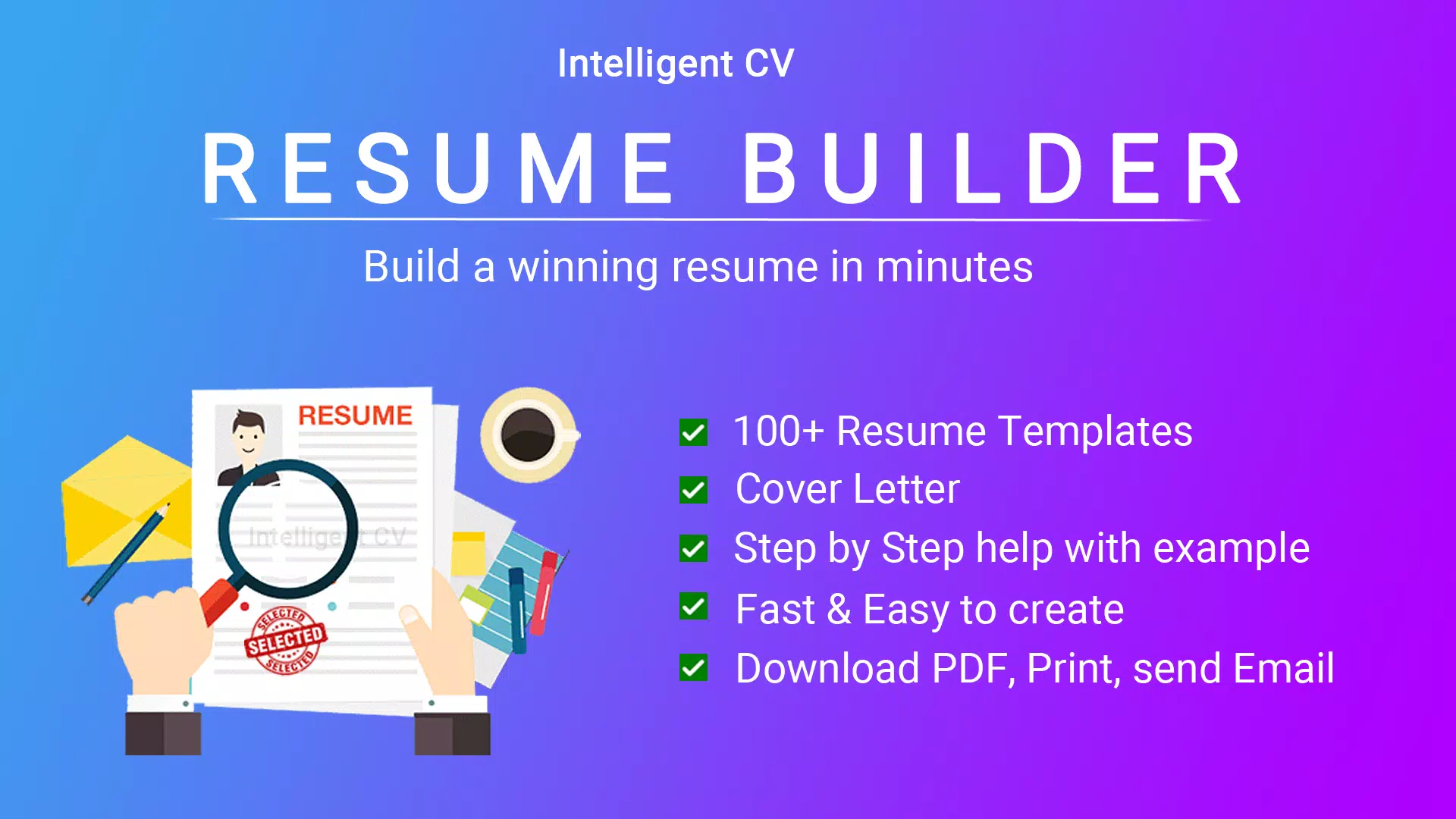 Resume Builder App, CV maker 스크린샷 0