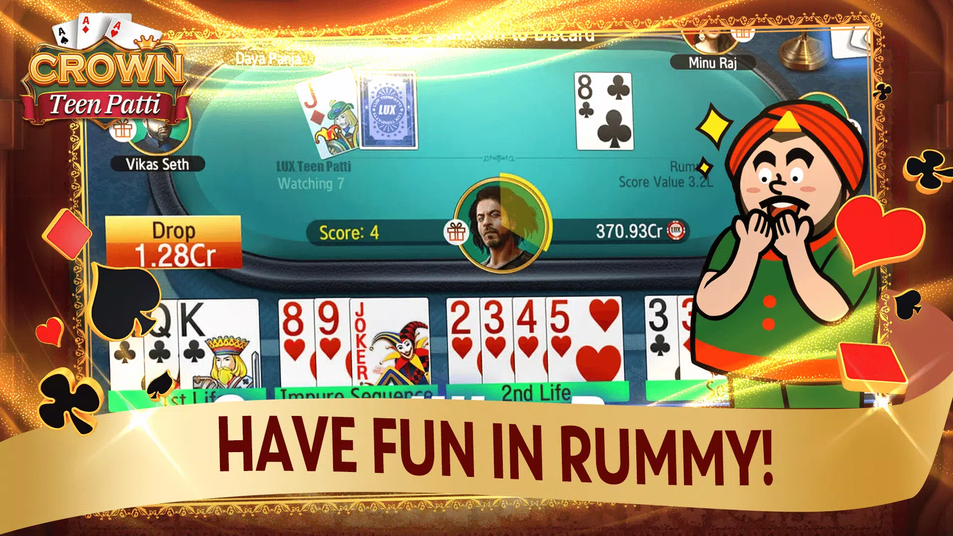 Teen Patti Crown Captura de tela 1