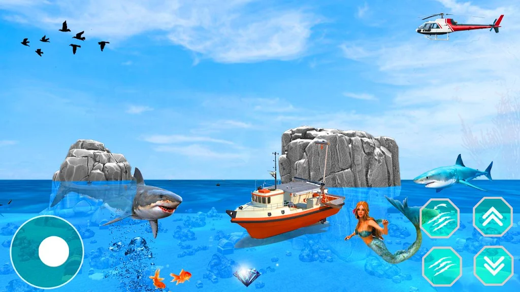 Mermaid Princess simulator 3D Screenshot 3