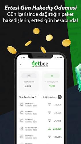 Jetbee -  Kurye Uygulaması Captura de pantalla 3