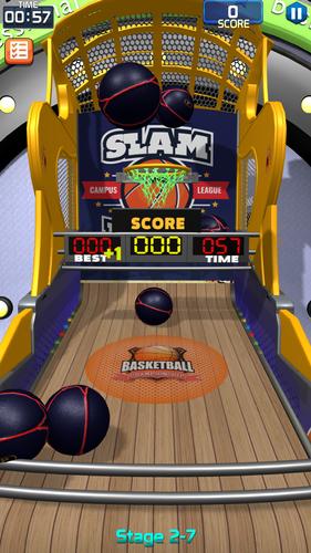 Flick Basketball Stages Tangkapan skrin 3