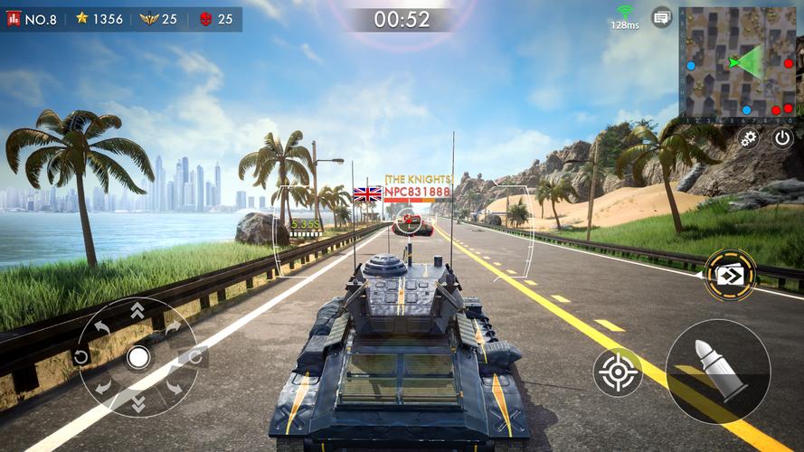 Tank Conflict: PVP Blitz MMO Capture d'écran 0