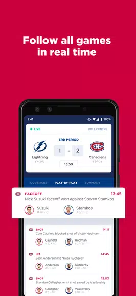 Montréal Canadiens Captura de tela 2