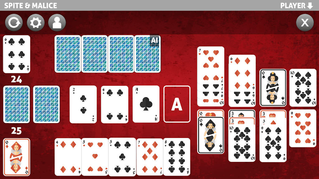spite and malice card game Tangkapan skrin 0