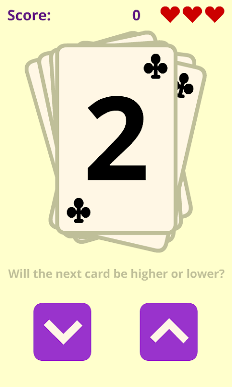 FR Higher or Lower 스크린샷 1