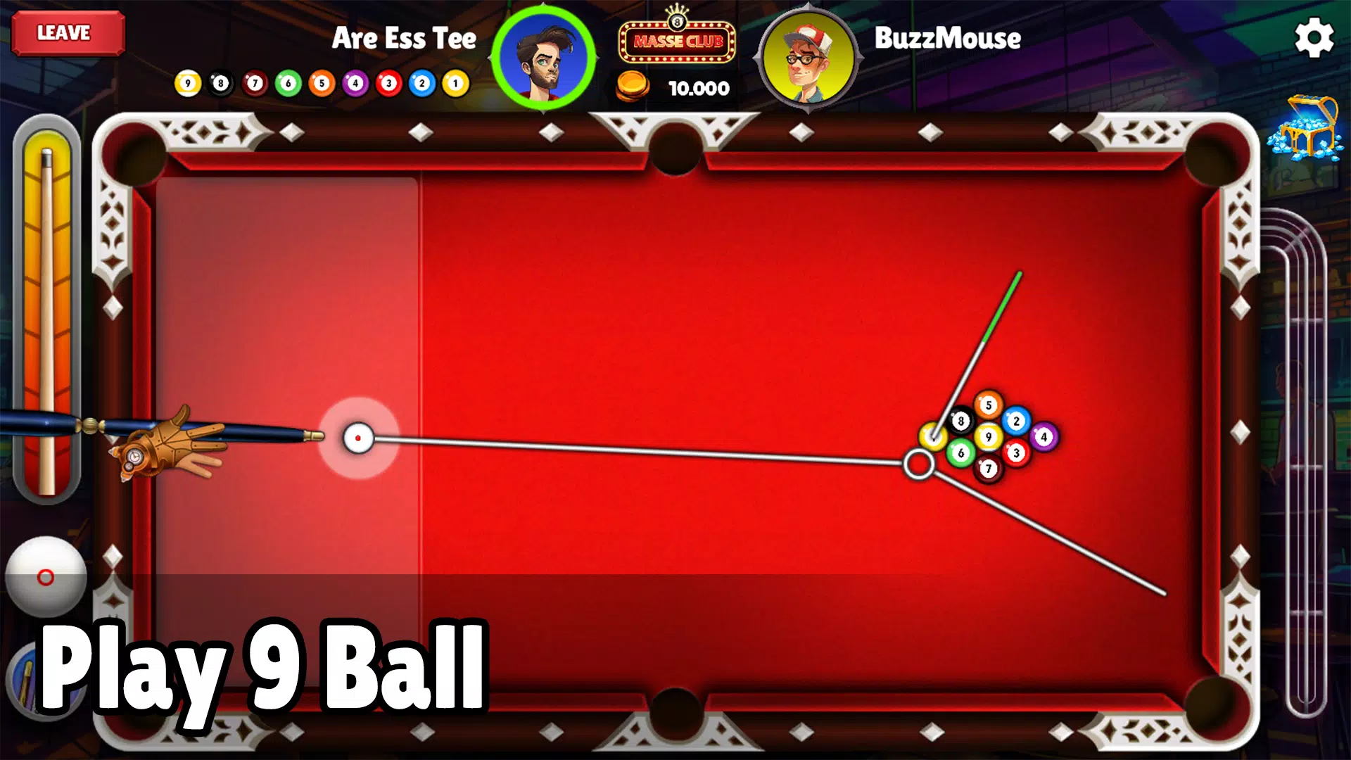 PoolStrike 8 ball pool offline Скриншот 1