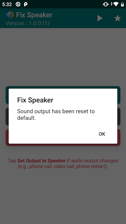 Fix Speaker - Disable Earphone Capture d'écran 2