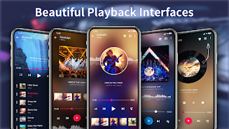 Music Player - Colorful Themes Tangkapan skrin 0