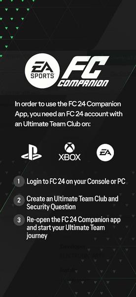 EA SPORTS™ FC 24 Companion应用截图第0张