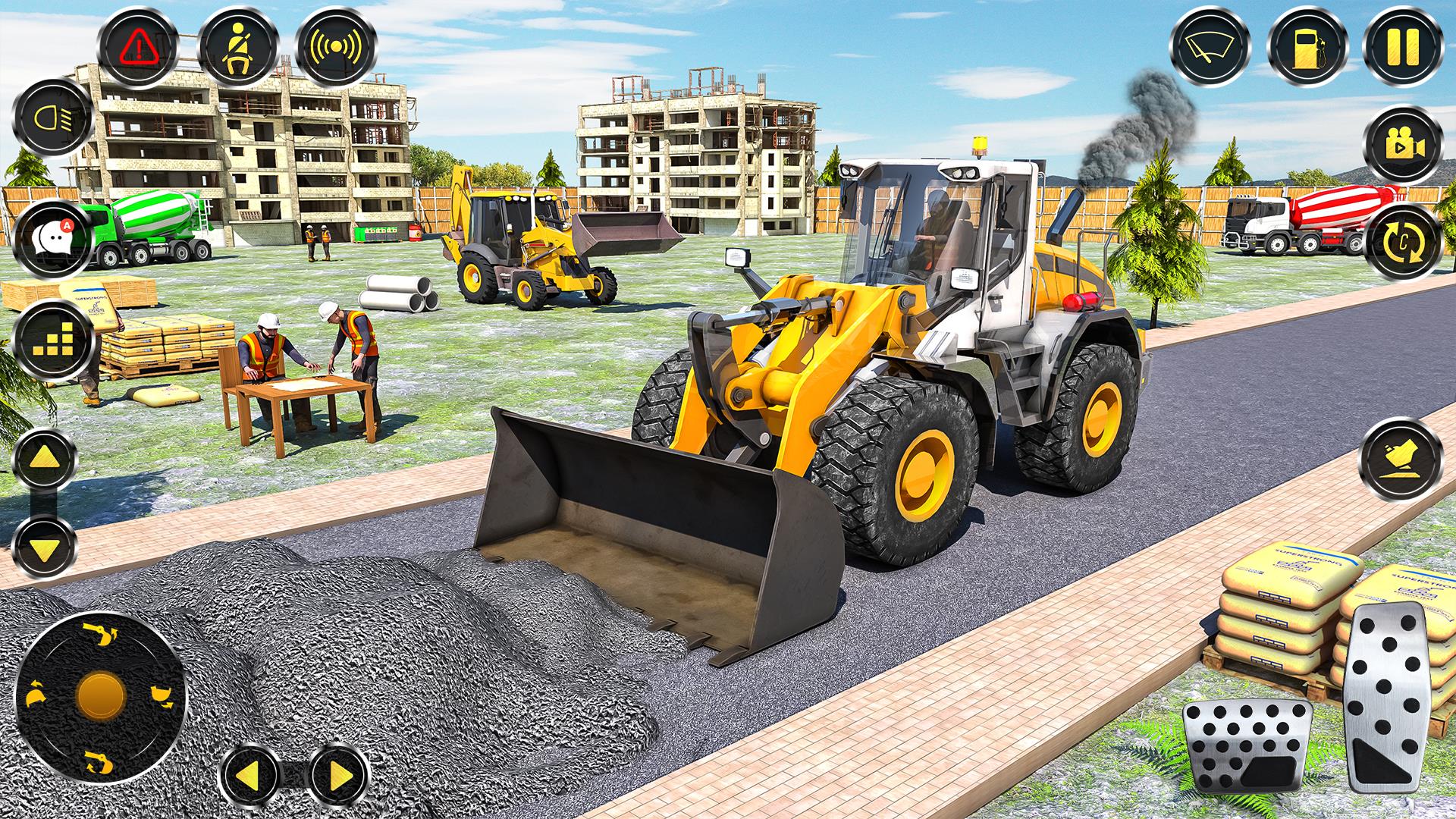 City Construction JCB Game 3D Скриншот 3