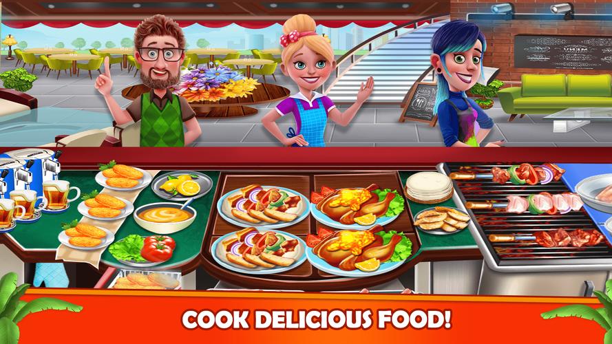 Cooking Fun: Restaurant Games スクリーンショット 1