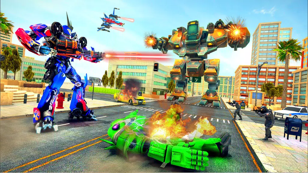 Truck Robot Transform Game應用截圖第1張