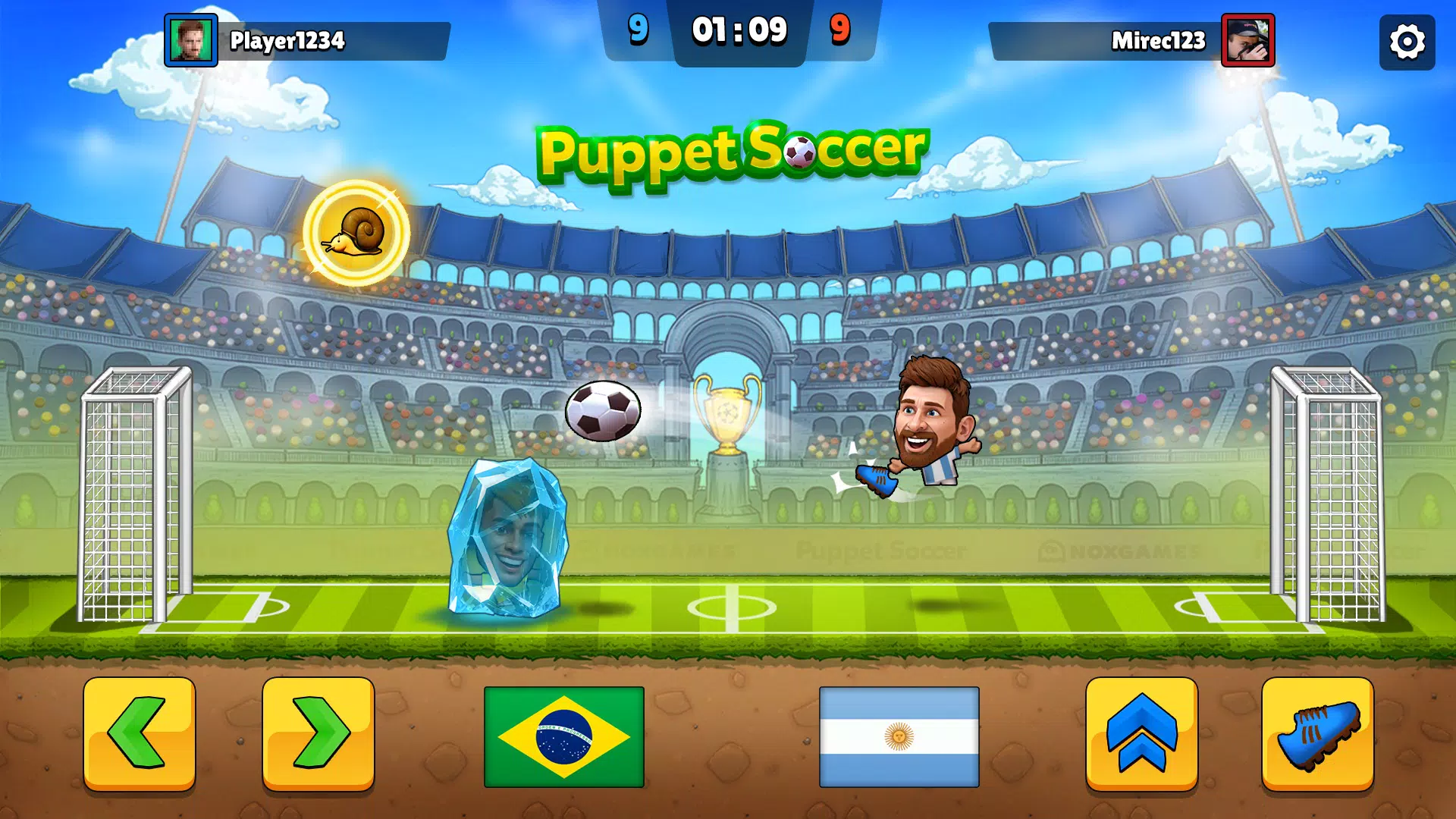 Puppet Soccer - Football应用截图第0张