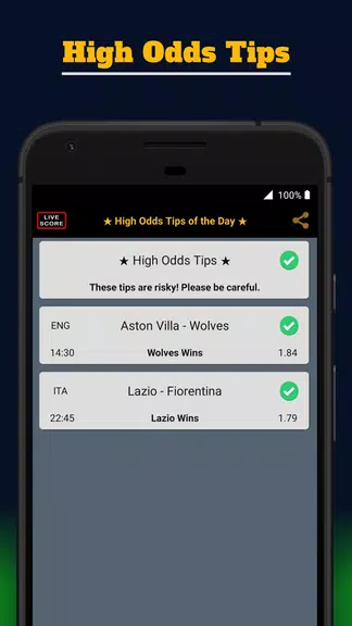 Schermata Winning Gang Betting Tips 2