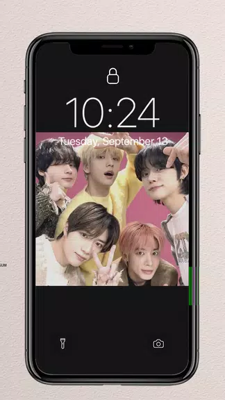 TXT Wallpaper & HD Photo Captura de pantalla 2