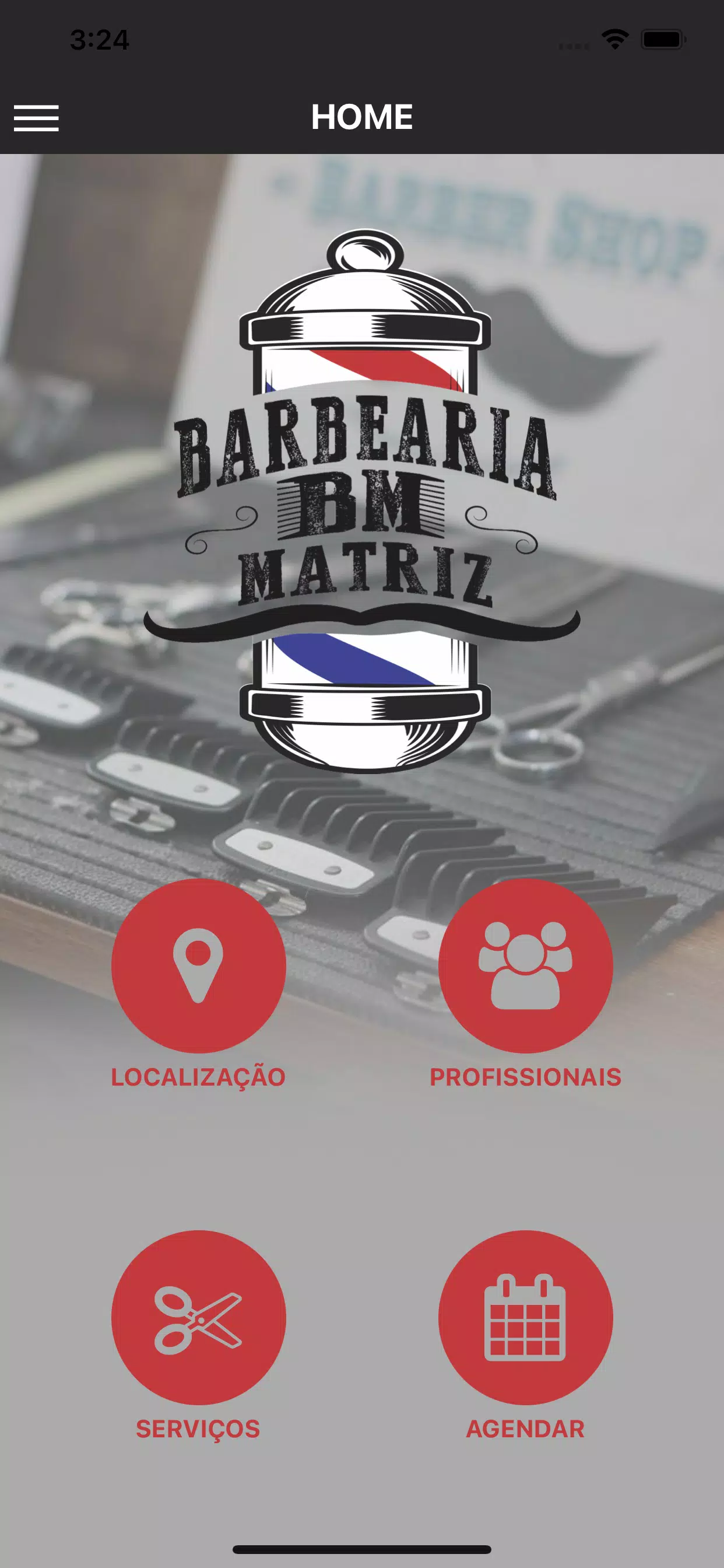 Barbearia Matriz應用截圖第0張