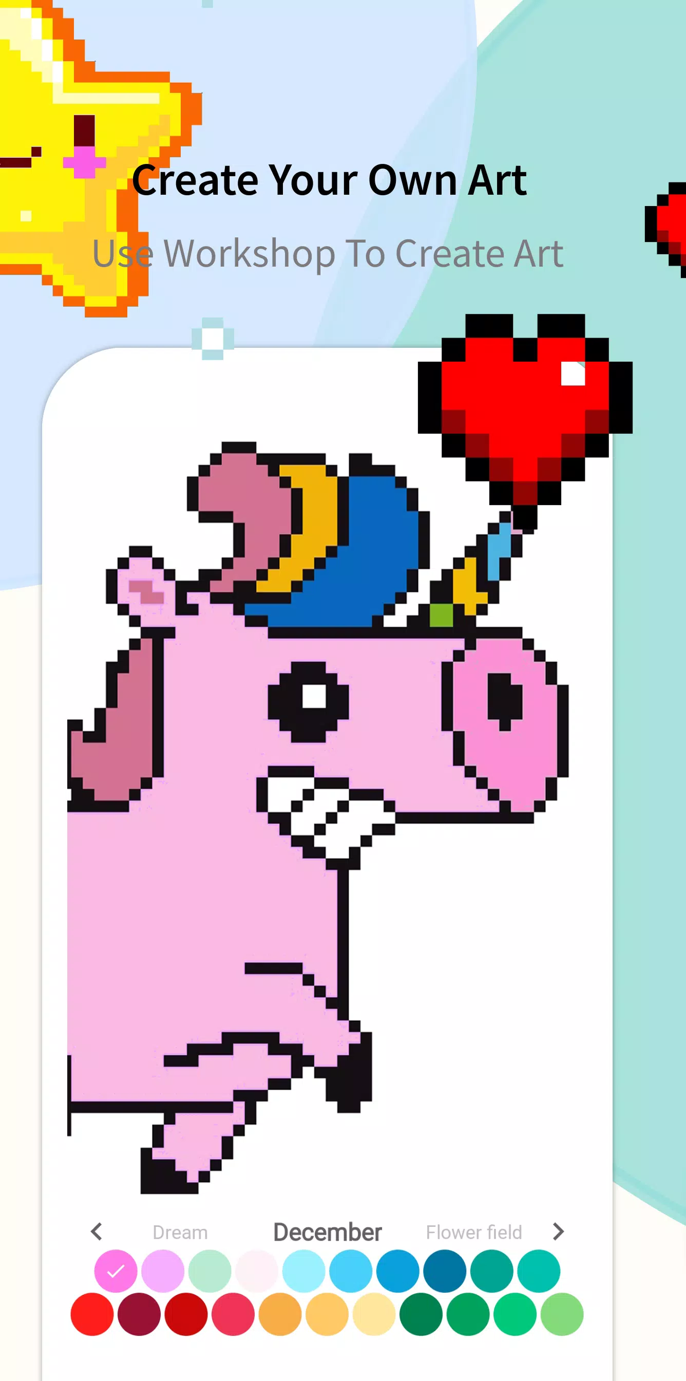 Pixel Unicorn Tangkapan skrin 3