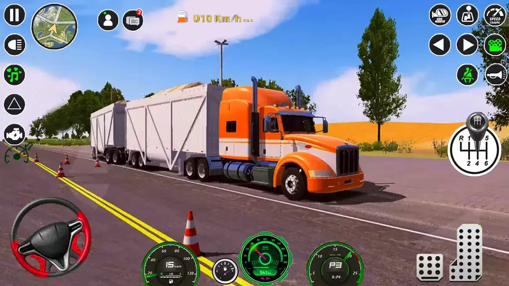 American Cargo City Driving 3D Zrzut ekranu 1