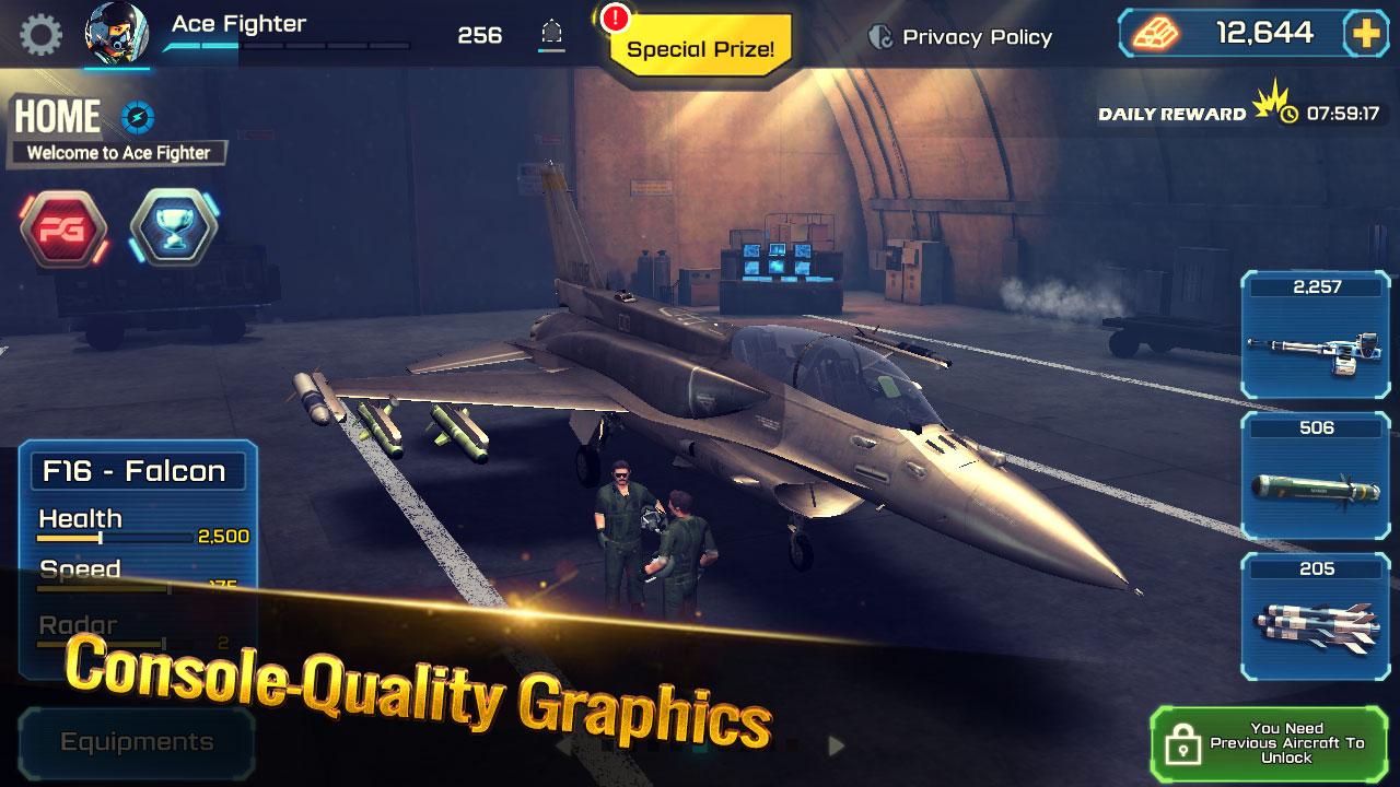 Ace Fighter: Luftkampf Screenshot 1