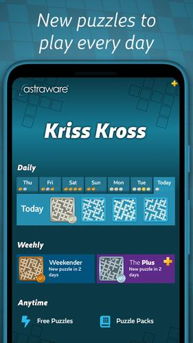 Astraware Kriss Kross स्क्रीनशॉट 3