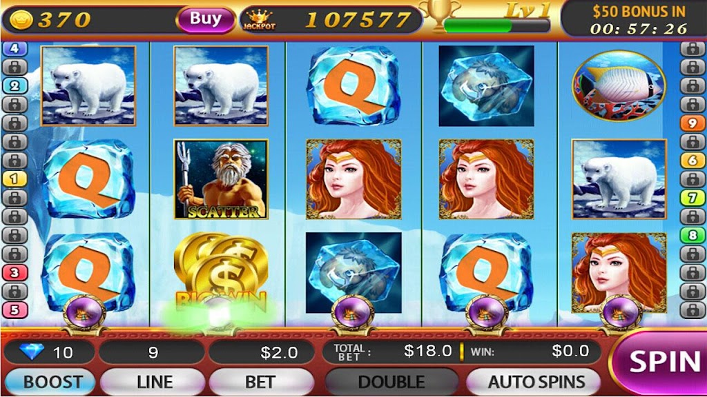 Slots Arctic:Free Slot Machine スクリーンショット 0