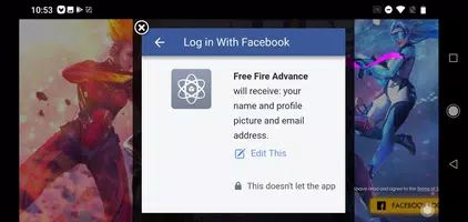 Free Fire Advance Tangkapan skrin 2