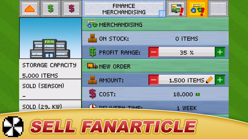 Soccer Pocket Manager Tangkapan skrin 3
