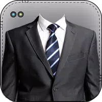 Man Suit Camera