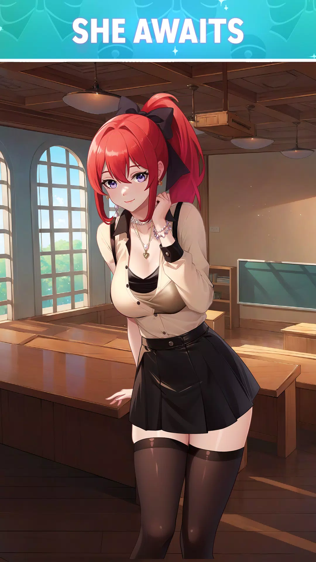 Anime Dating Sim: Steamy Waifu Captura de pantalla 2