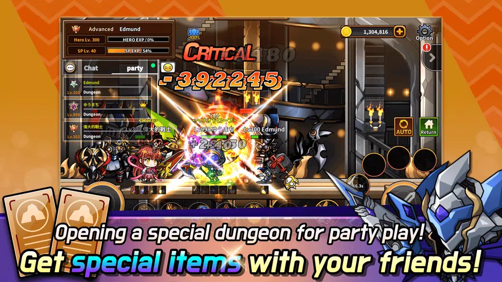 Hero Town Online : 2D MMORPG Captura de pantalla 2