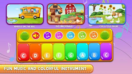 Piano Game: Kids Music Game ภาพหน้าจอ 0