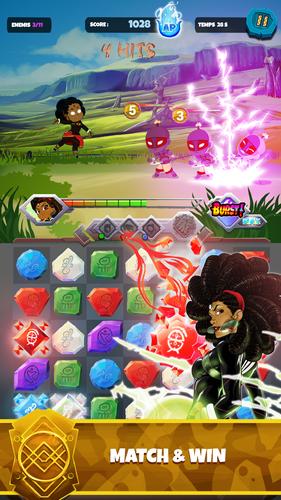 Aurion KGF: Match 3 RPG 스크린샷 0