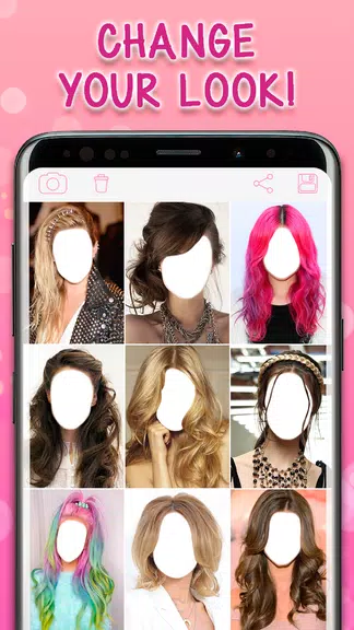 Coiffure Capture d'écran 0