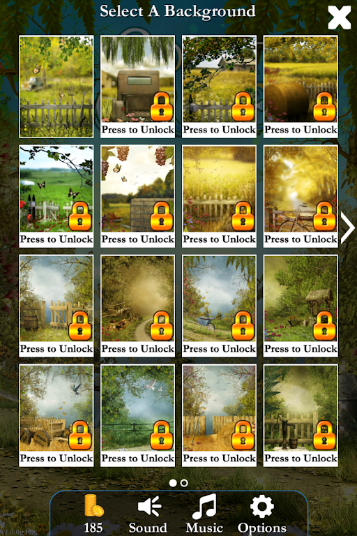 Pyramid Solitaire: The Country Screenshot 1