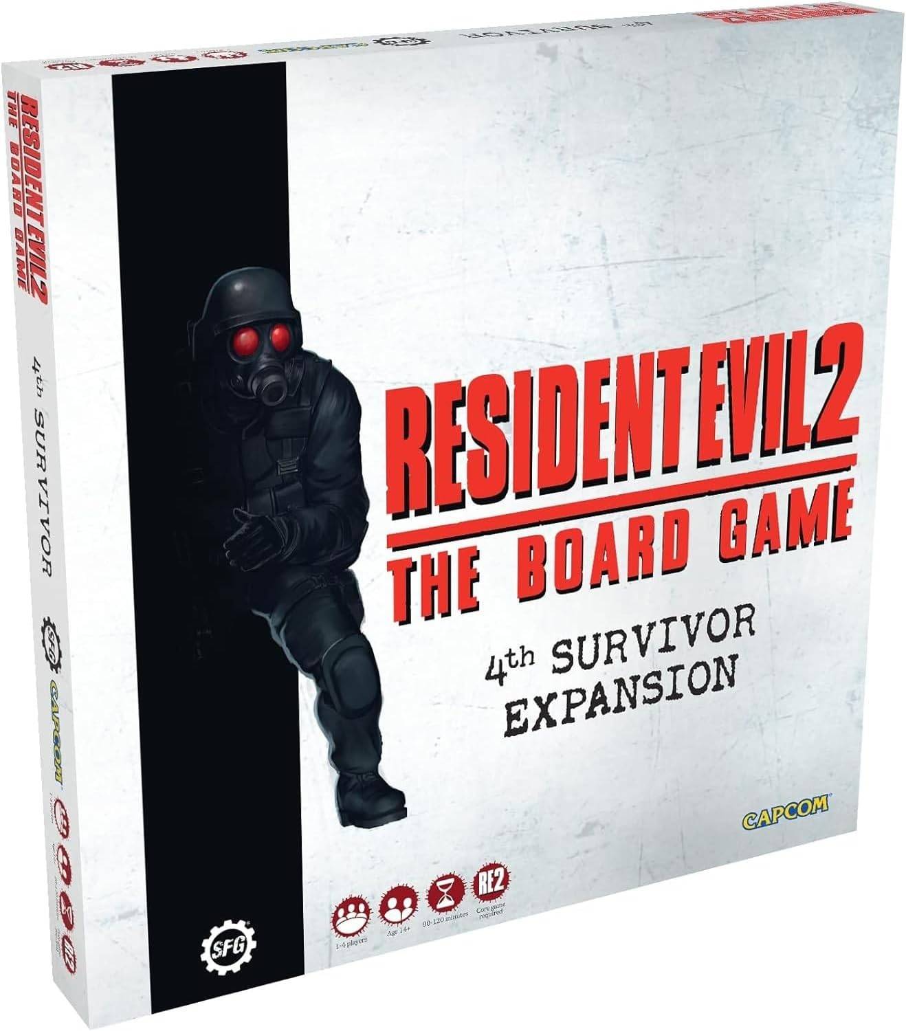 Resident Evil 2 The Board Game: - Expansion Survivor ke -4