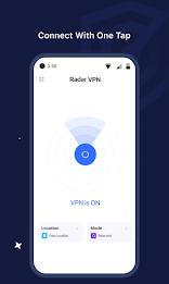 Radar VPN - Fast VPN Proxy Pro Tangkapan skrin 1