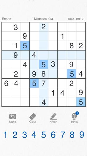 Sudoku-Classic Brain Puzzle スクリーンショット 0