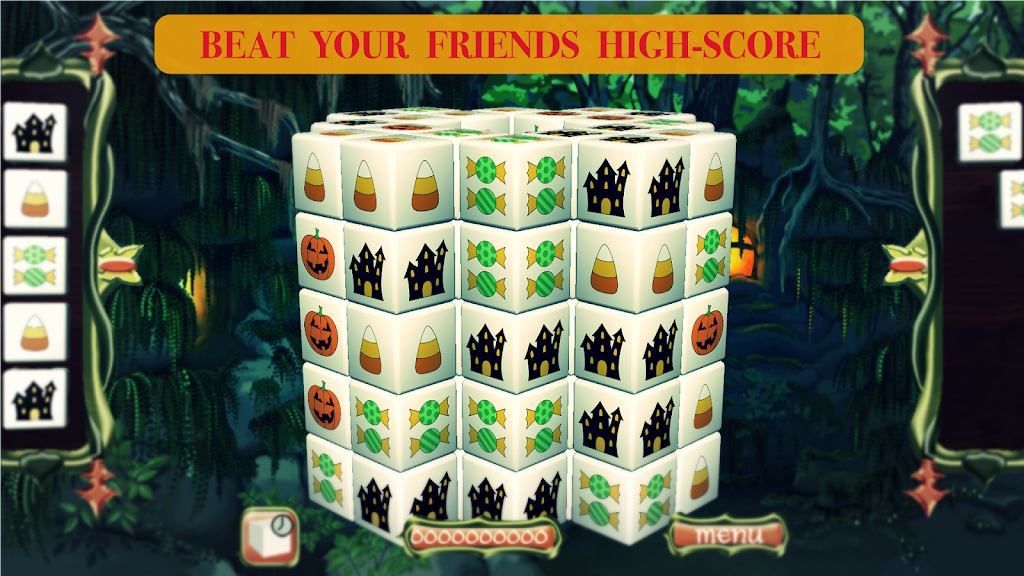 Fairy Mahjong Halloween Ekran Görüntüsü 2
