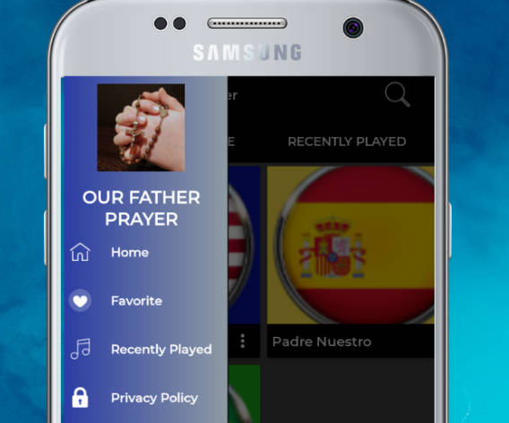 Our Father Prayer Audio ဖန်သားပြင်ဓာတ်ပုံ 2