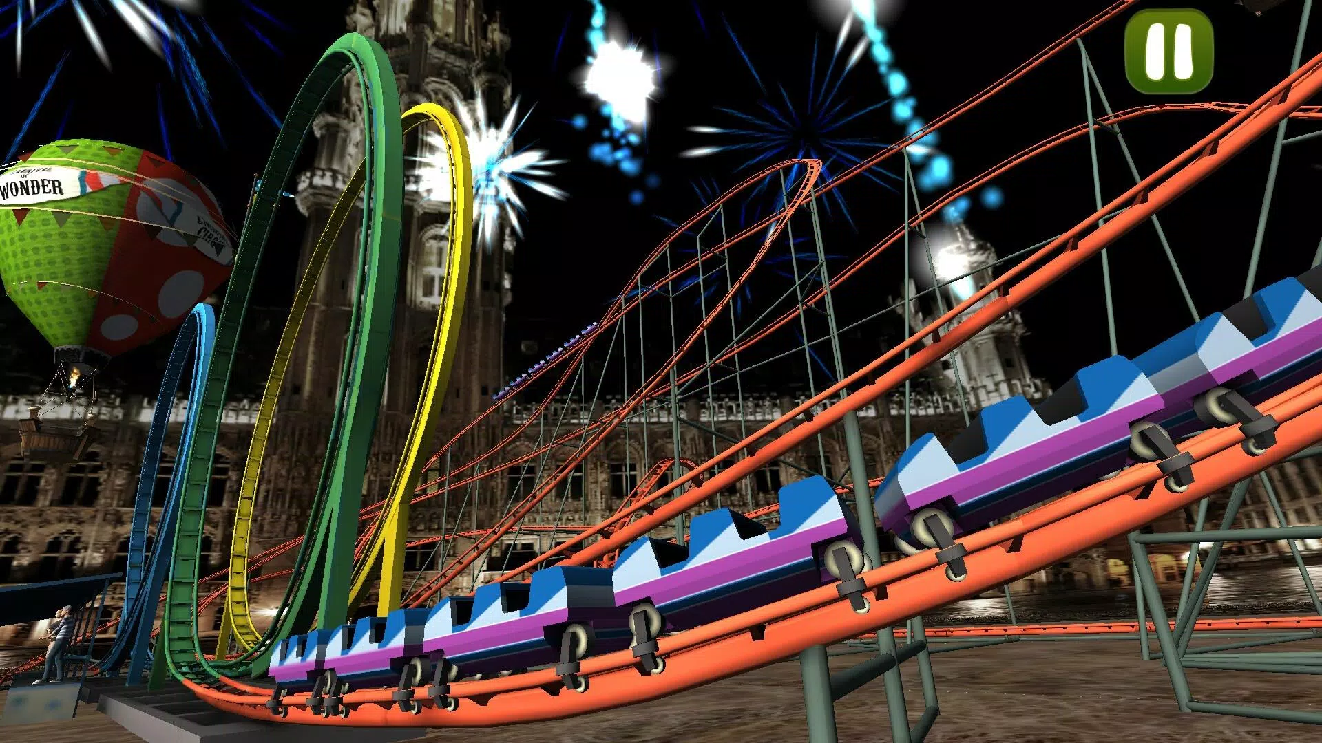 Roller Coaster Park: Fun Games Screenshot 0