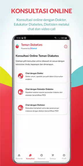 Teman Diabetes Capture d'écran 1