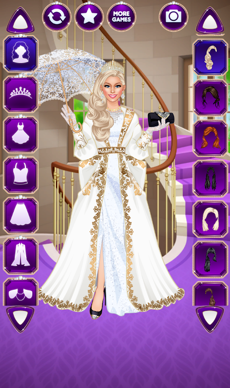 Schermata Royal Dress Up - Fashion Queen 1