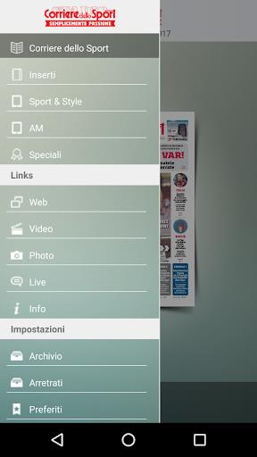 Corriere dello Sport HD ဖန်သားပြင်ဓာတ်ပုံ 1