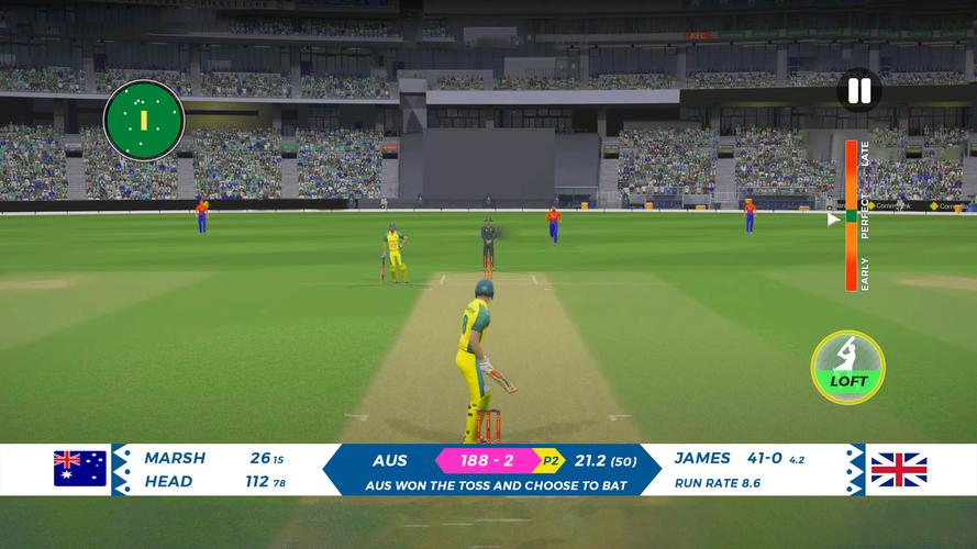 Real T20 Cricket Games 2023 ภาพหน้าจอ 0