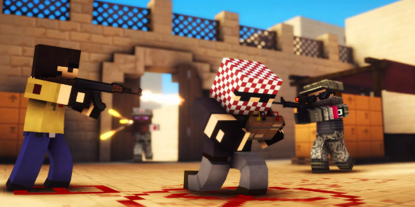 Pixel Strike 3D - FPS Gun Game Captura de tela 0