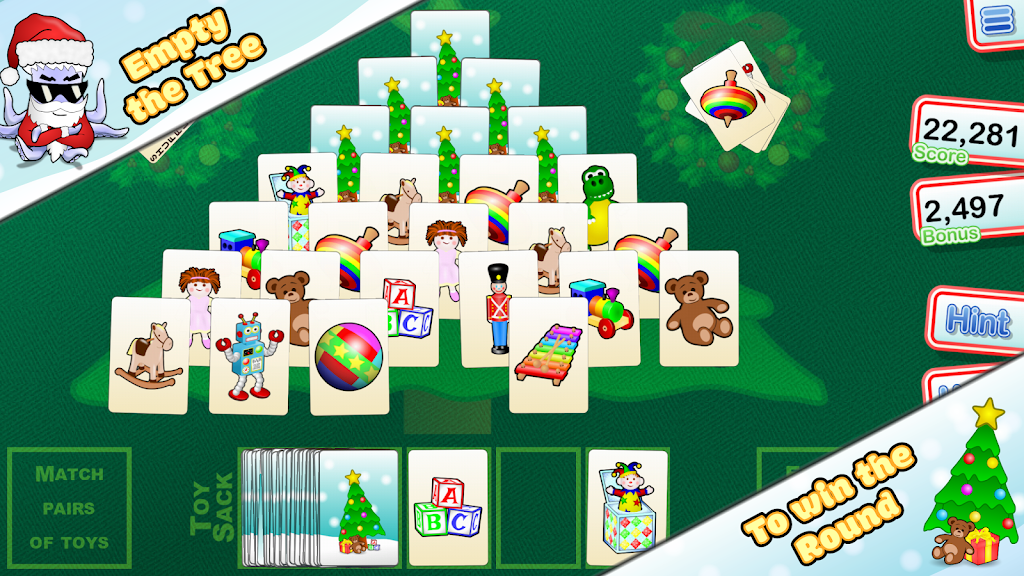 Schermata Christmas Tree Solitaire 2