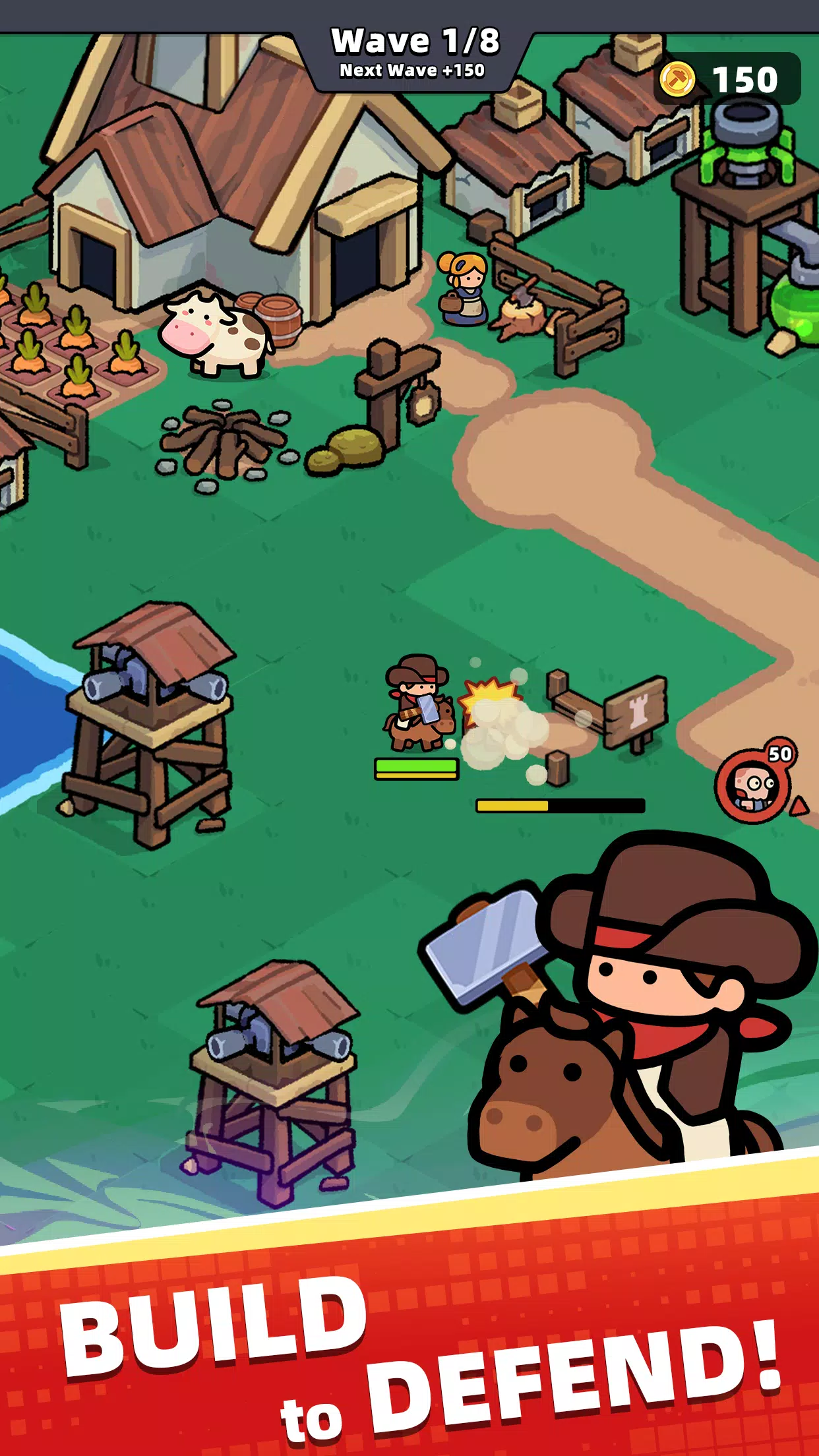 Schermata Townfall: Defense from Zombies 0