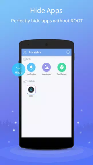 Hide App, Safe Chat – PrivacyHider ภาพหน้าจอ 0