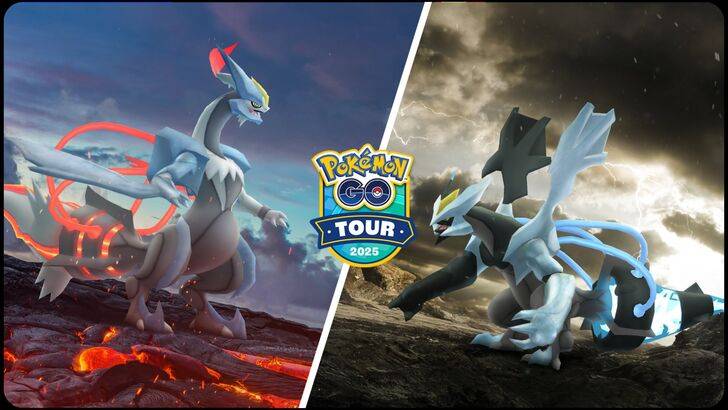 Pokemon Go Unova Tour propose un kyurem noir et blanc