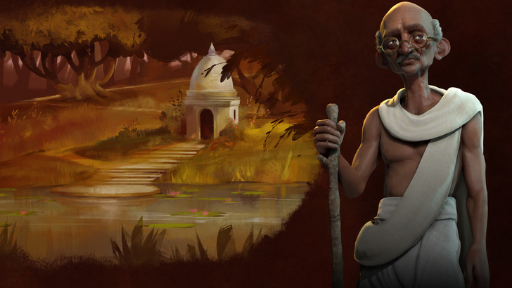 Civ 7 non avrà Gandhi per diventare nucleare, ma l'ha mai fatto?